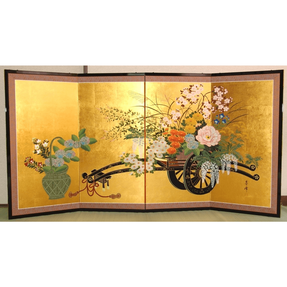 【About Japan’s Traditional crafts】～ Japanese  Folding Screen Byobu ～